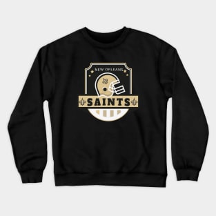 New Orleans Saints Football Crewneck Sweatshirt